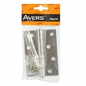 Картинка Петля врезная универсальная Avers 100*70*2,5-B4-CR-Header хром